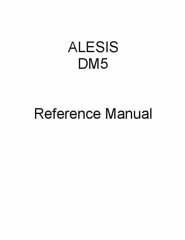 Alesis Musical Instrument DM5-page_pdf